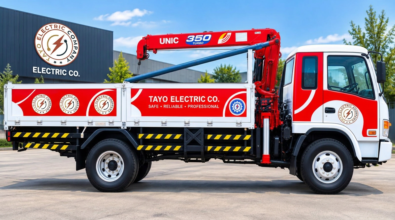 Tayo Electric crane truck